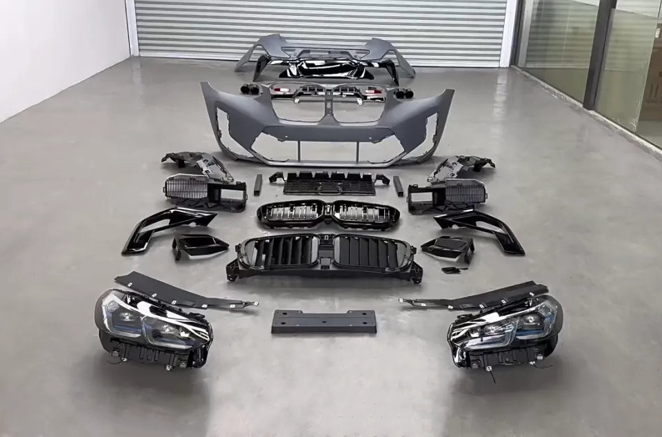 BMW 2019-2021 X4 G02 Body Kit 2022 X4M Conversion for M40i xDrive30i