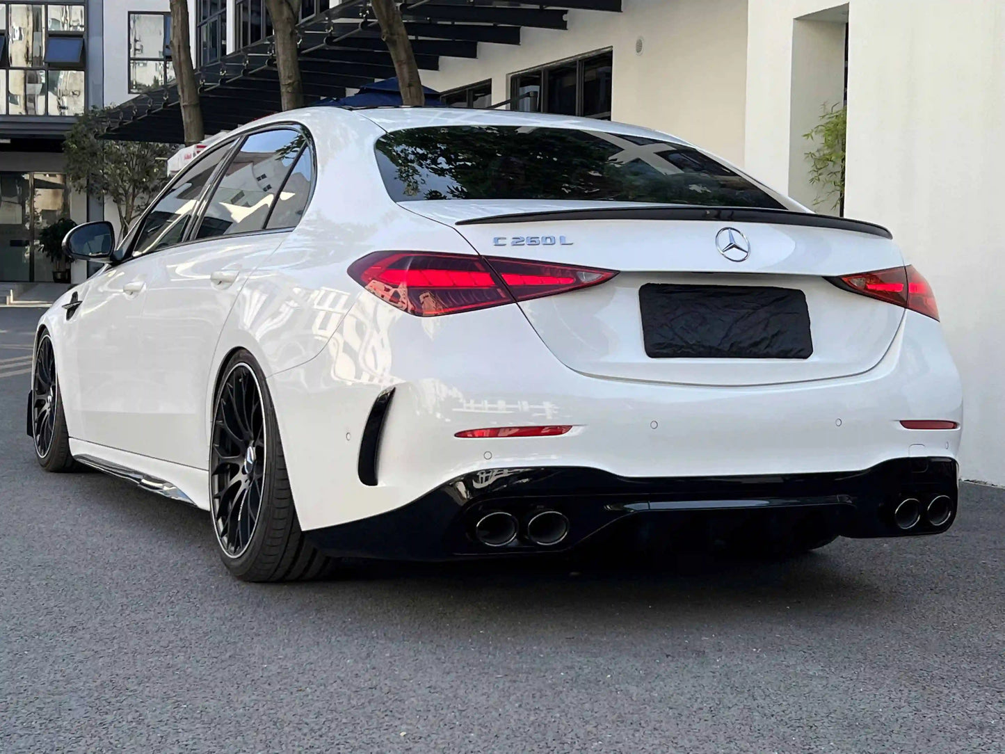 Mercedes C Class AMG C43 Body Kit Front Bumper for 2021-2024 W206 C300 C200