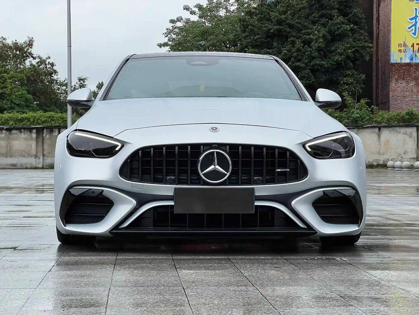 Mercedes C Class AMG C63 Wide Body Kit for 2021-2024 W206 C300 C200
