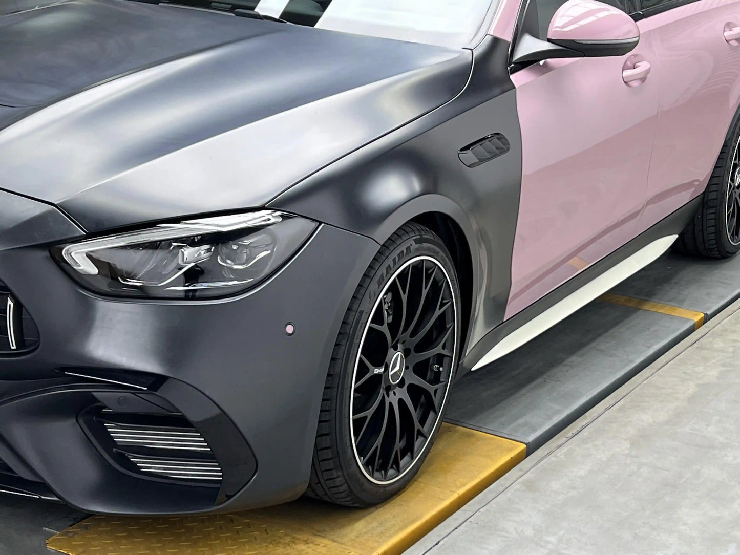 Mercedes C Class AMG C63 Wide Body Kit for 2021-2024 W206 C300 C200