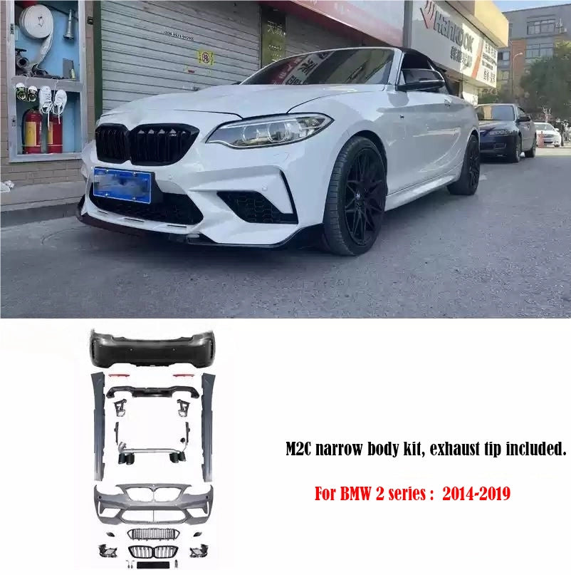 BMW 2014-2019 2 Series F22 F23 M2 Competition Body Kit for 228i 220i