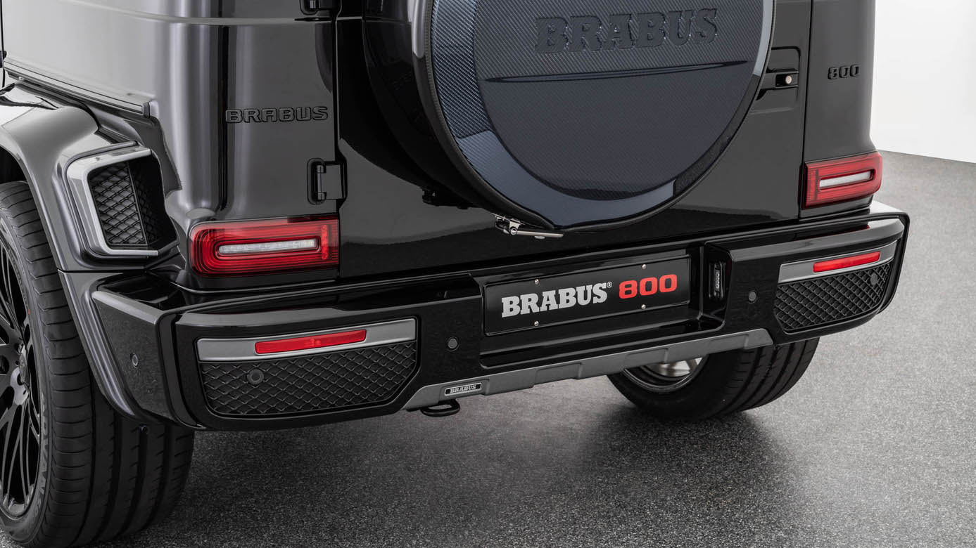 g wagon wide body kit Brabus 800 rear bumper