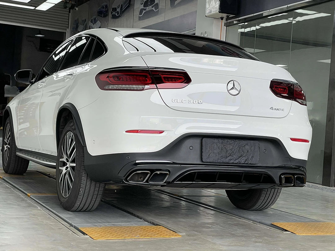 Mercedes GLC 63S Rear Lip for 2019-2022 X253 Coupe GLC 300 300e