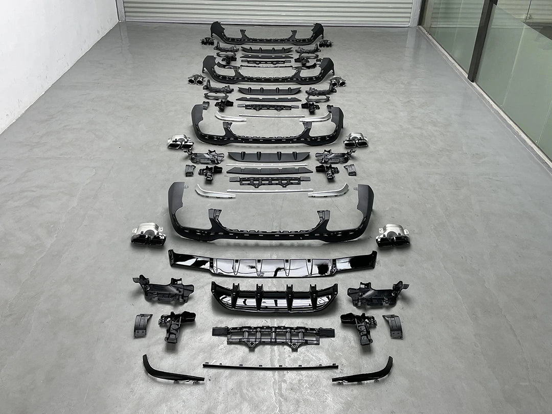 Mercedes Upgraded GLC 43 Rear Lip for 2019-2022 X253 SUV GLC 300 350e