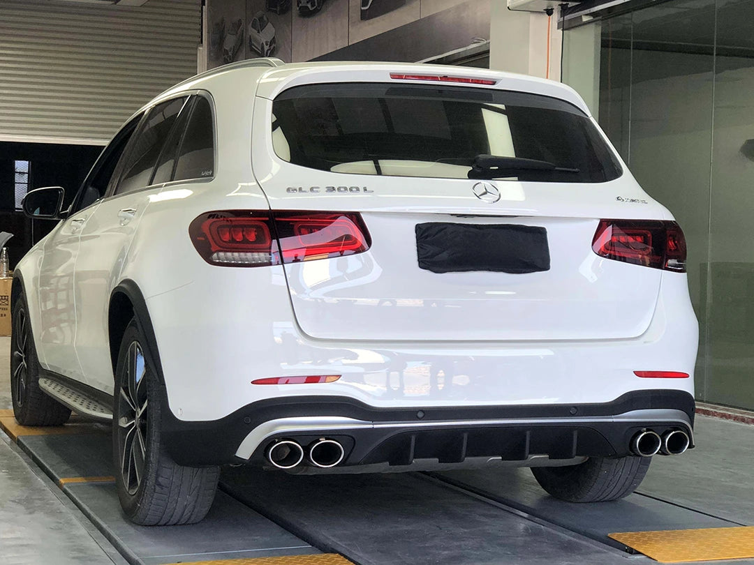 Mercedes GLC 43 Rear Lip for 2019-2022 X253 SUV GLC 300 350e 260 200