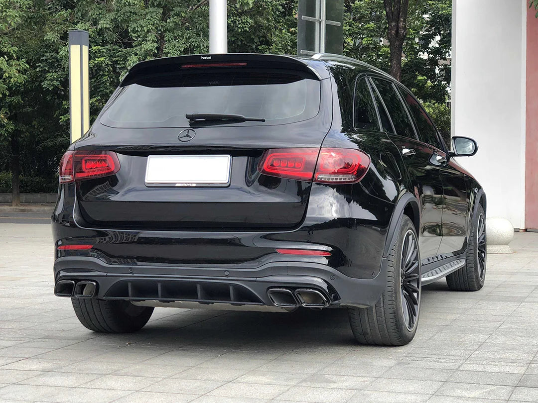 Mercedes GLC 63 Rear Lip for 2019-2022 X253 SUV GLC 300 350e 260 200