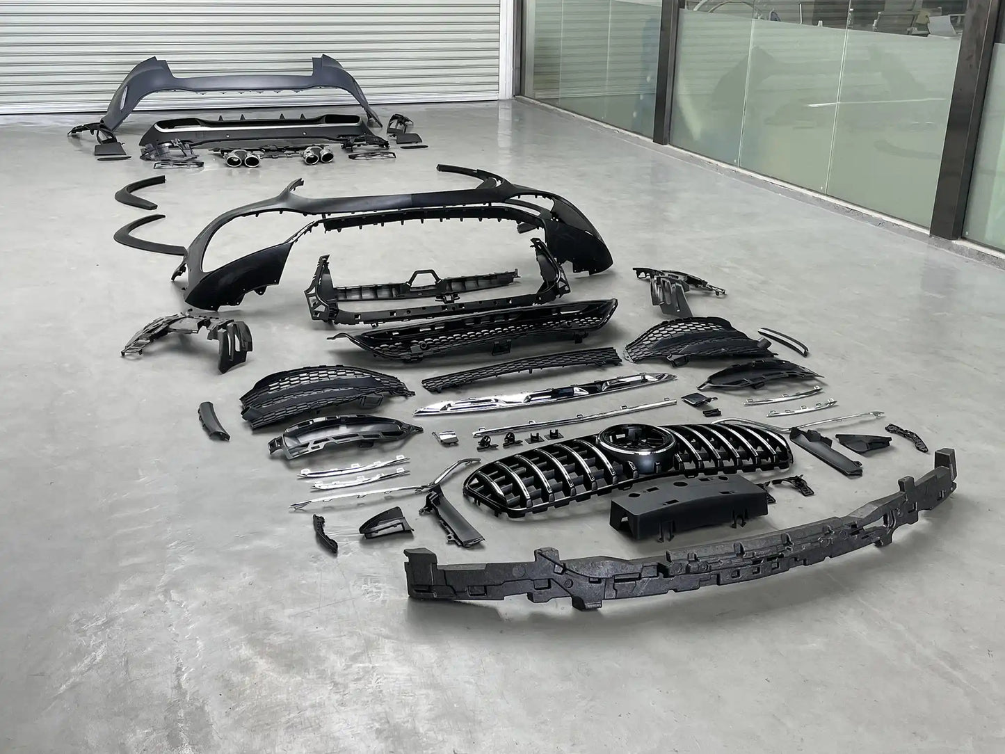 Mercedes Benz GLE 53 AMG Body Kit for 2020-2024 W167 GLE 350