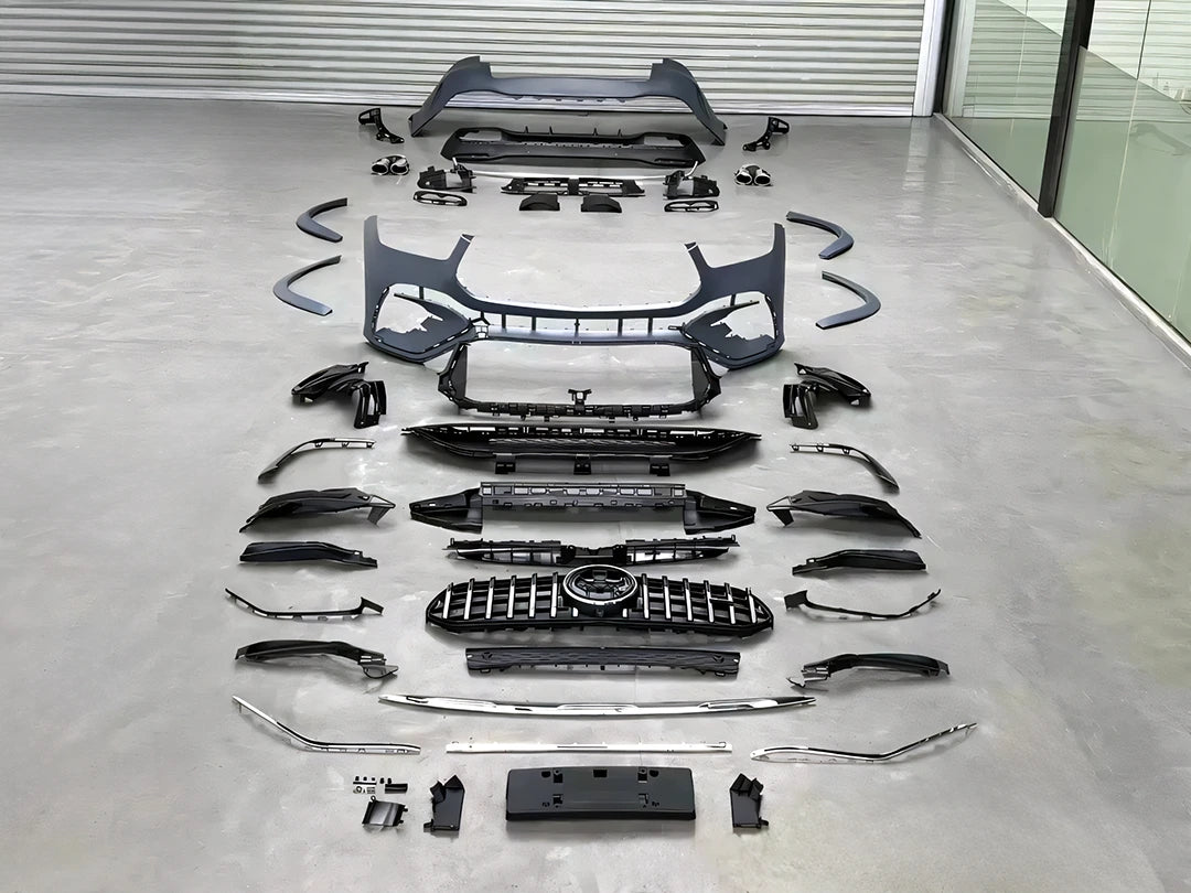 Mercedes Benz 2024 LCI GLE 53 SUV Body Kit for 2020-2024 W167 GLE 350