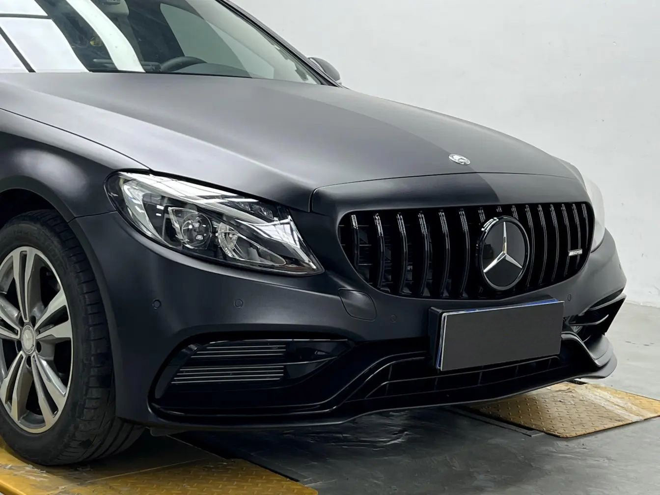 Mercedes C Class AMG C63 Body Kit for 2015-2021 W205 C300 4MATIC and C300
