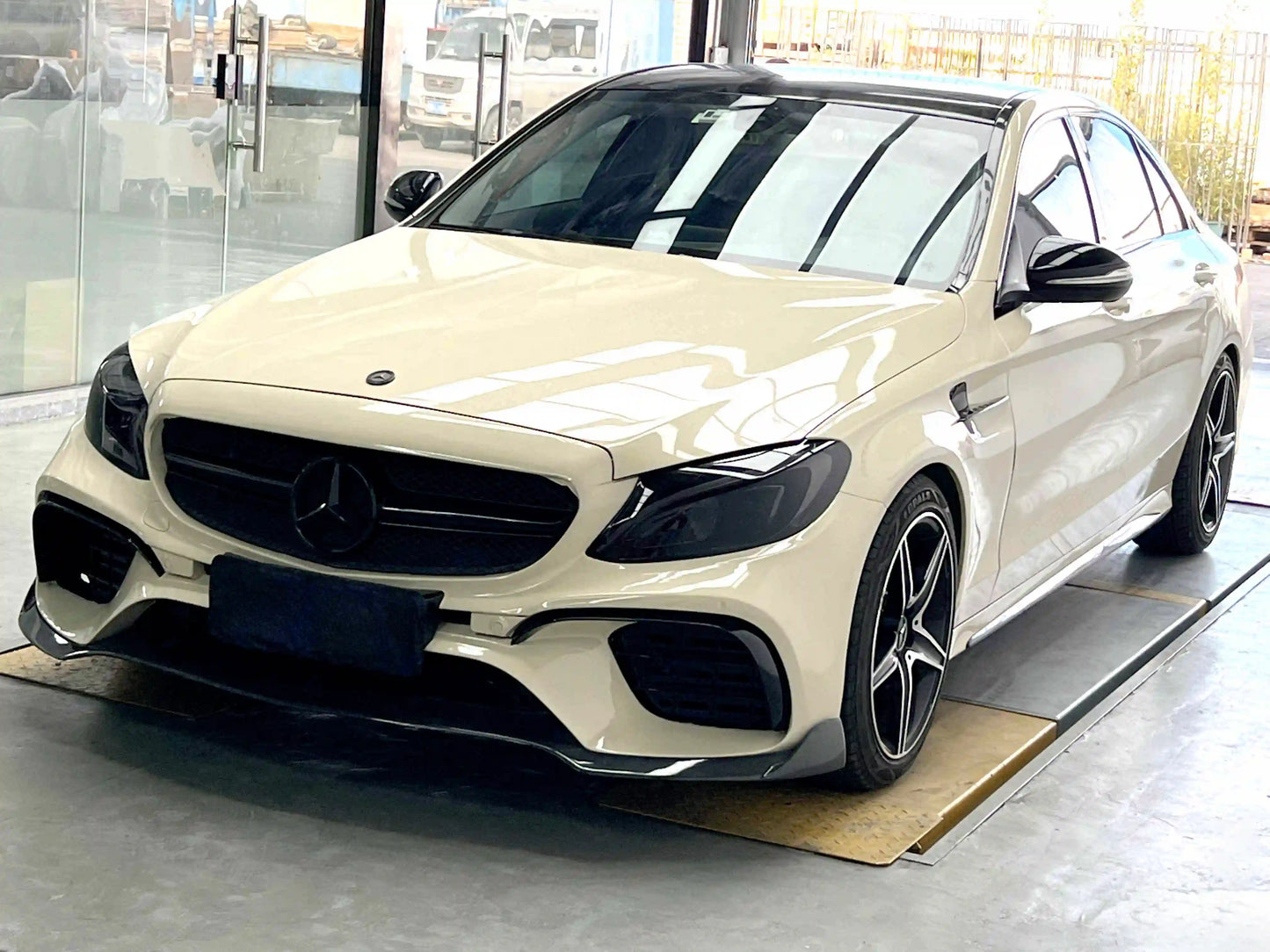 Mercedes C Class AMG C65 Body Kit for 2015-2021 W205 C300 4MATIC and C300