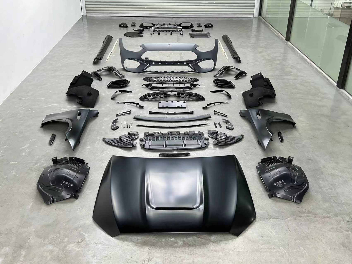 Mercedes C Class AMG C63 Wide Body Kit for 2021-2024 W206 C300 C200