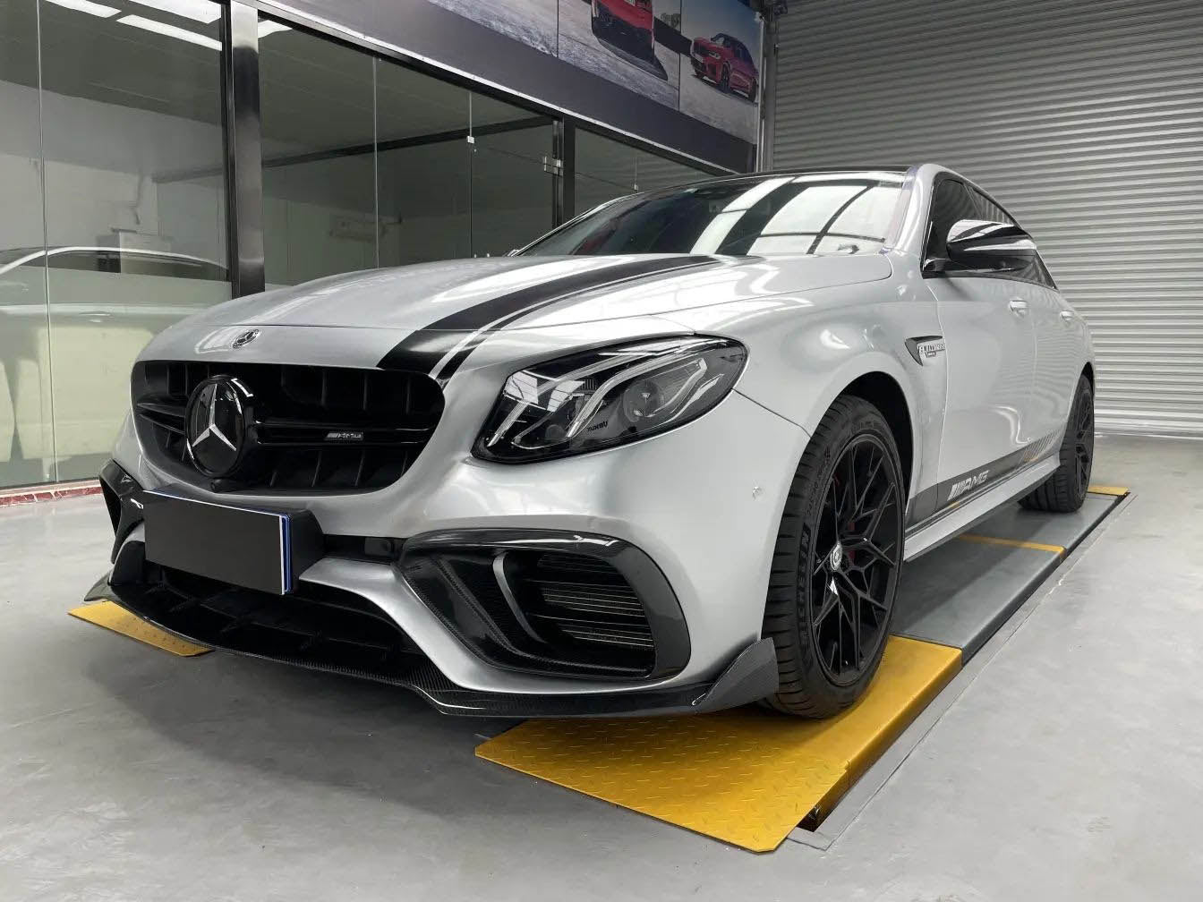 Mercedes E Class AMG E63 Wide Body Kit for 2016-2020 W213 E300 E350 E450