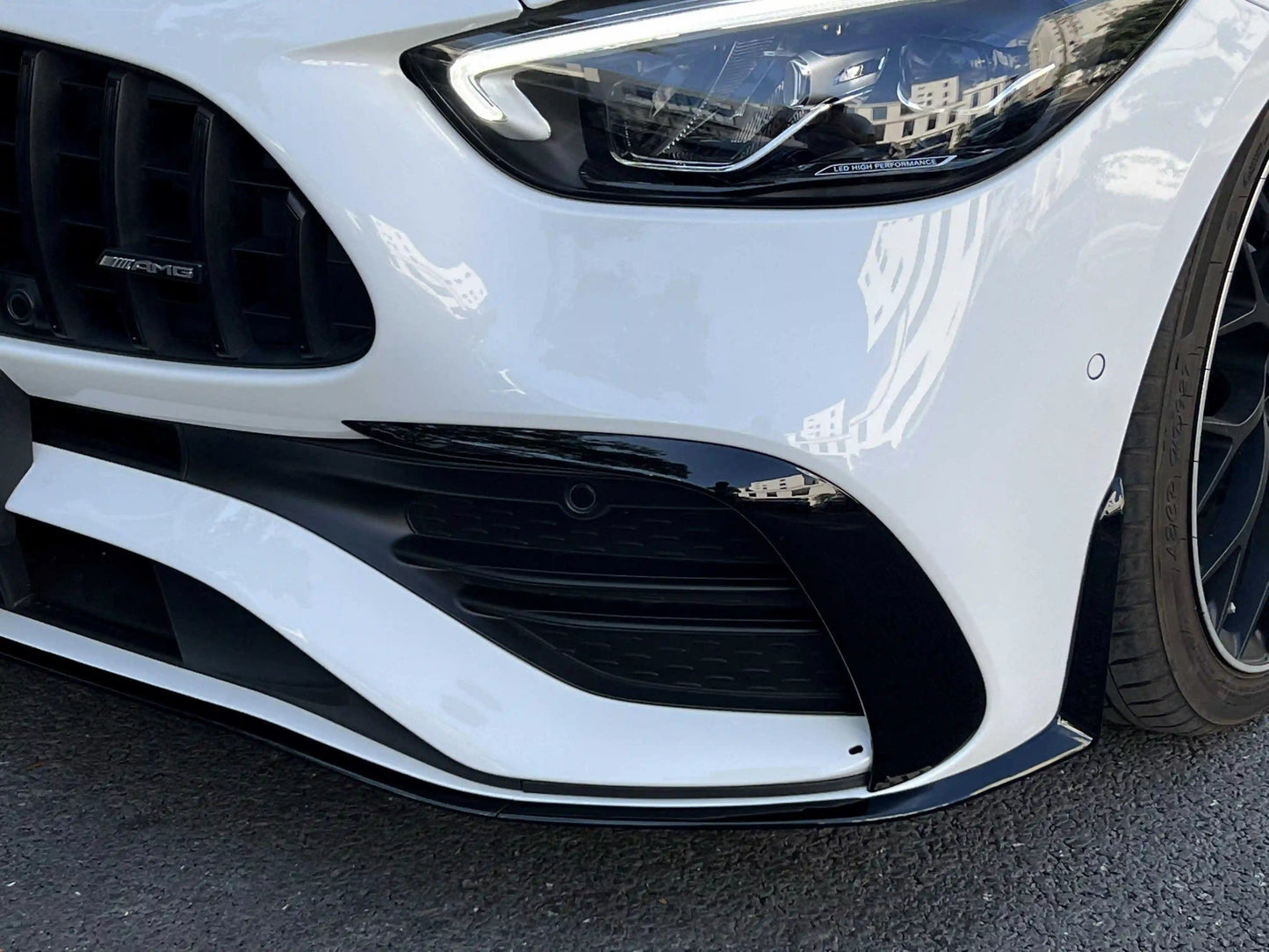 Mercedes C Class AMG C43 Body Kit Front Bumper for 2021-2024 W206 C300 C200