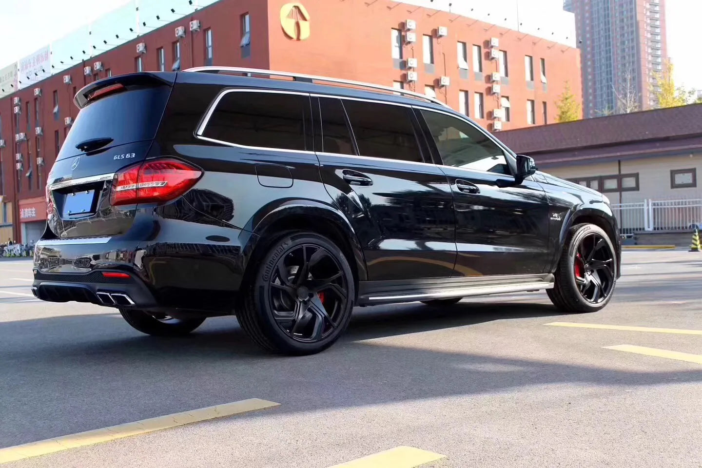 Mercedes GLS 63 AMG Body Kit for 2016-2019 X166 GLS 400 500 350d