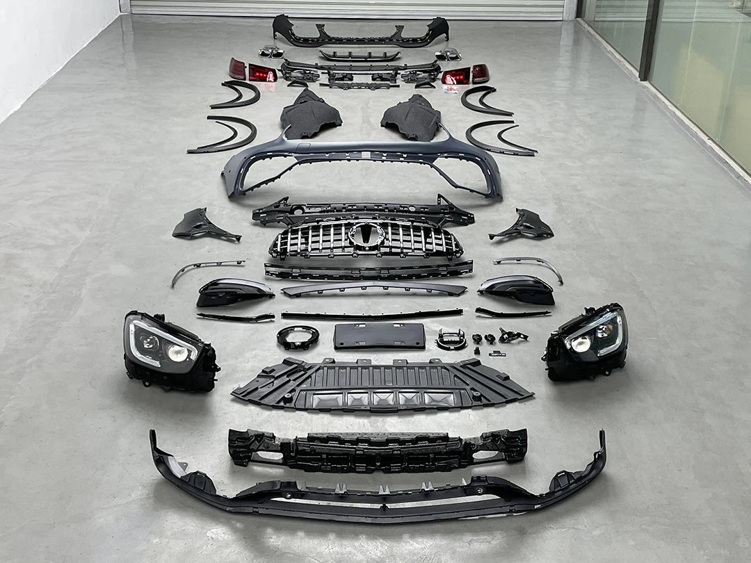 Mercedes GLC 63S Body Kit for 2019-2022 X253 SUV GLC 300 350e 260 200